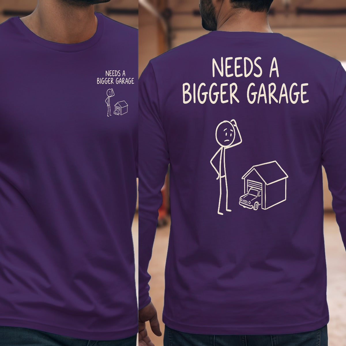 Purple | Front & Back