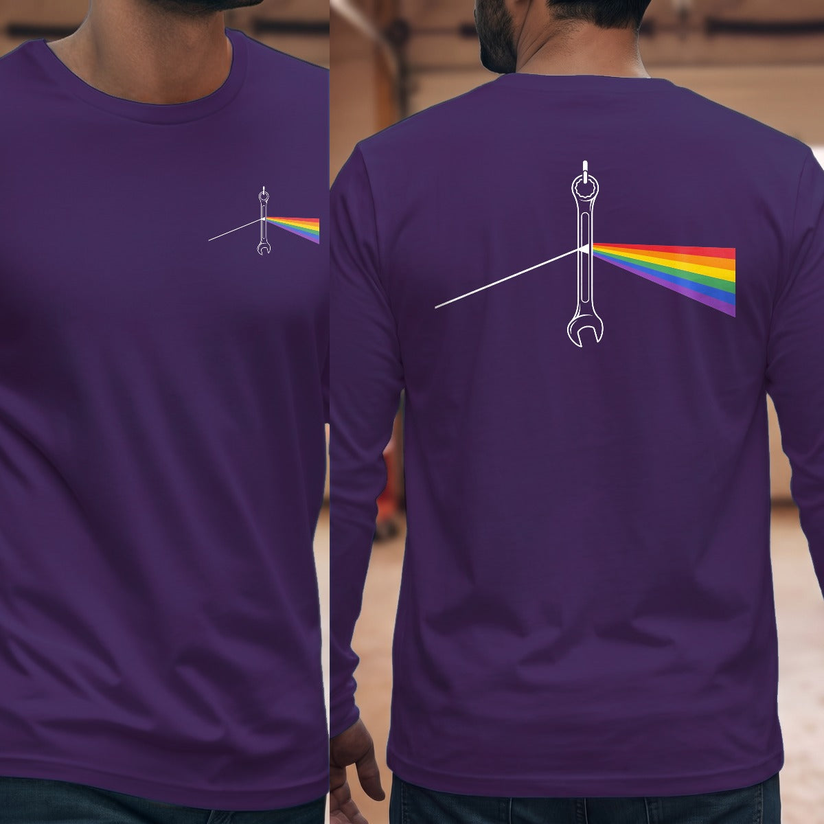 Purple | Front & Back