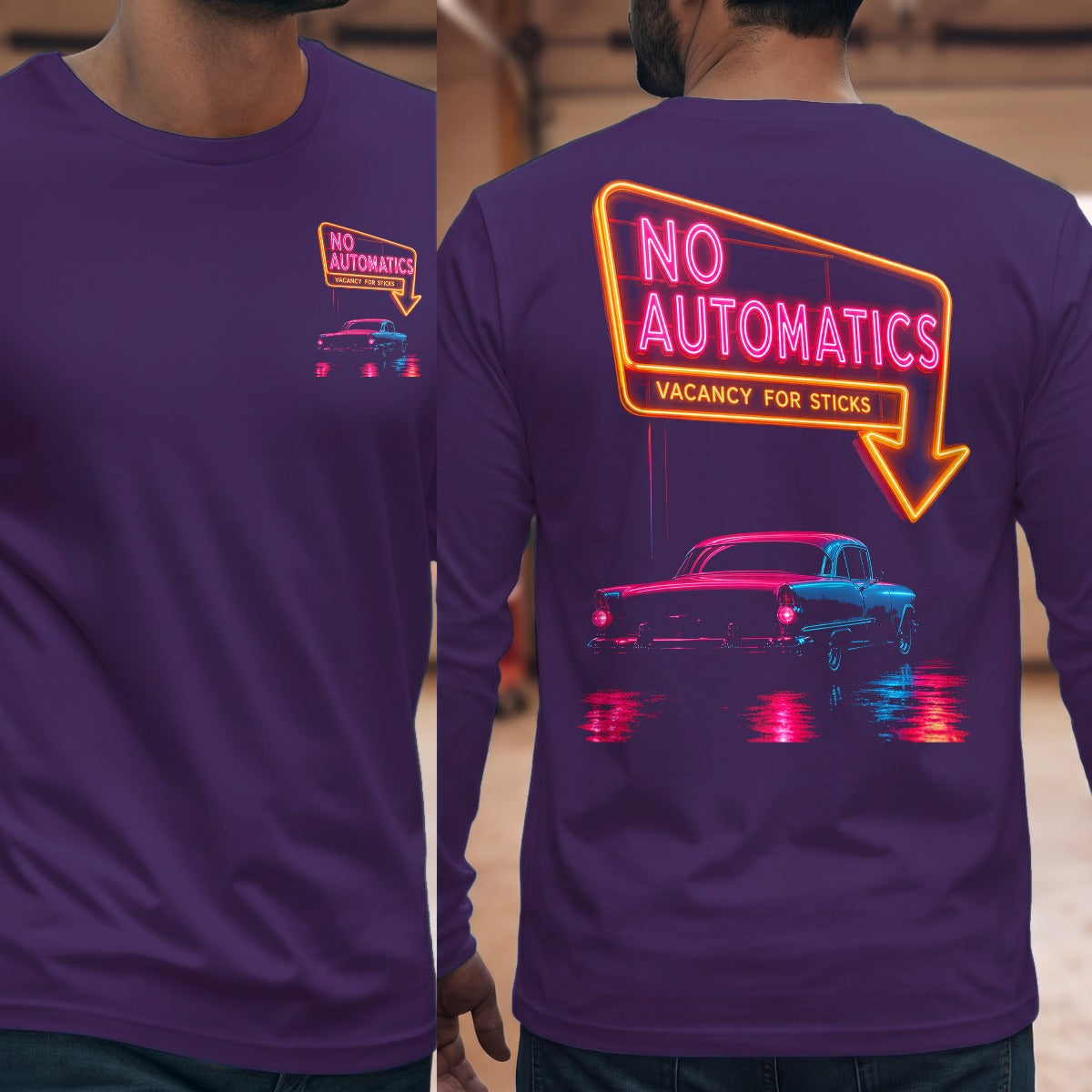 Purple | Front & Back