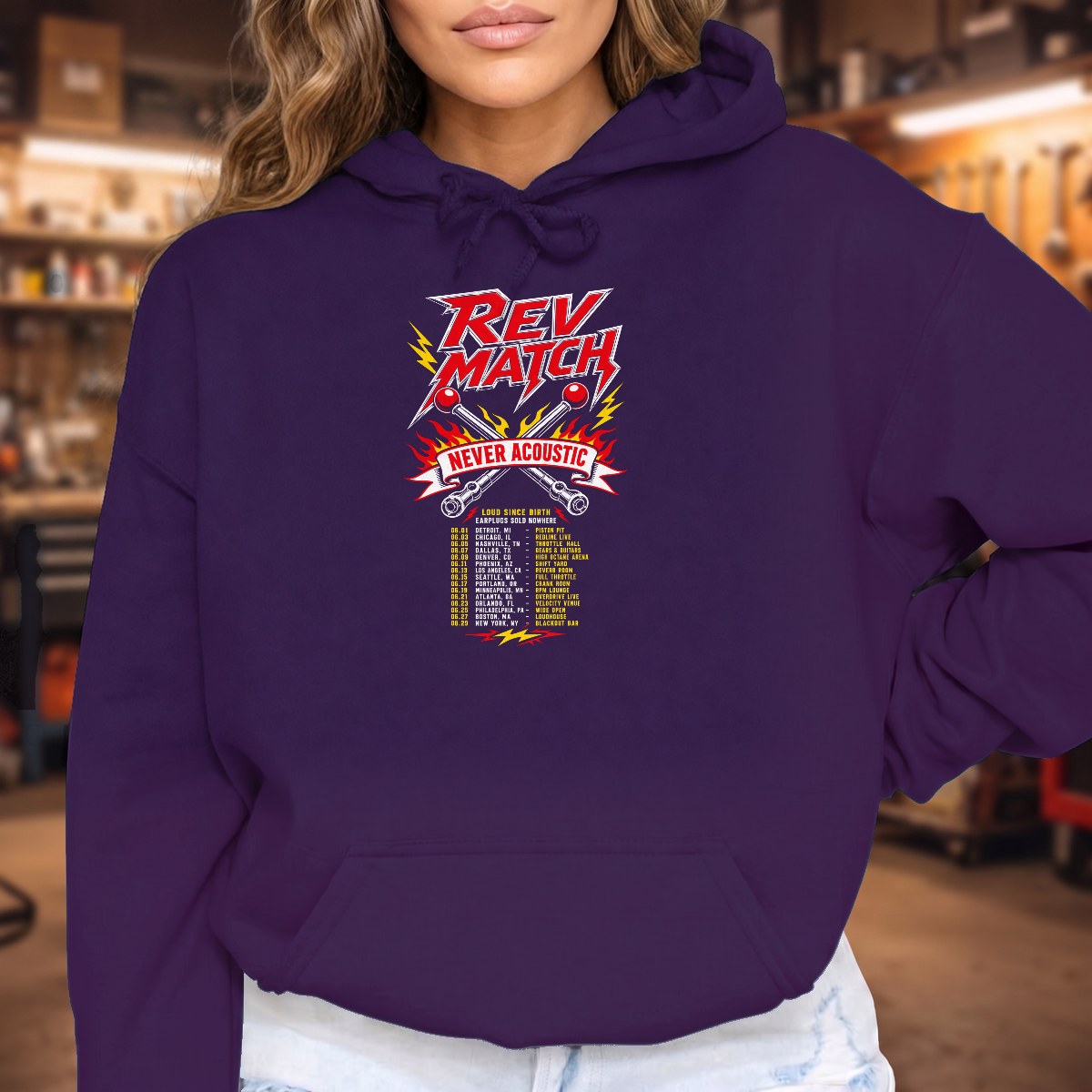 Purple | Front