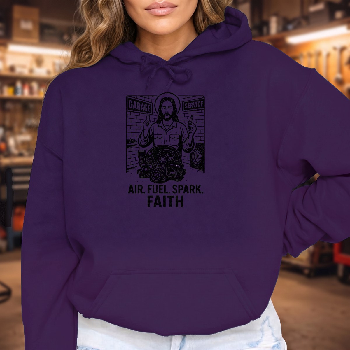 Purple | Front