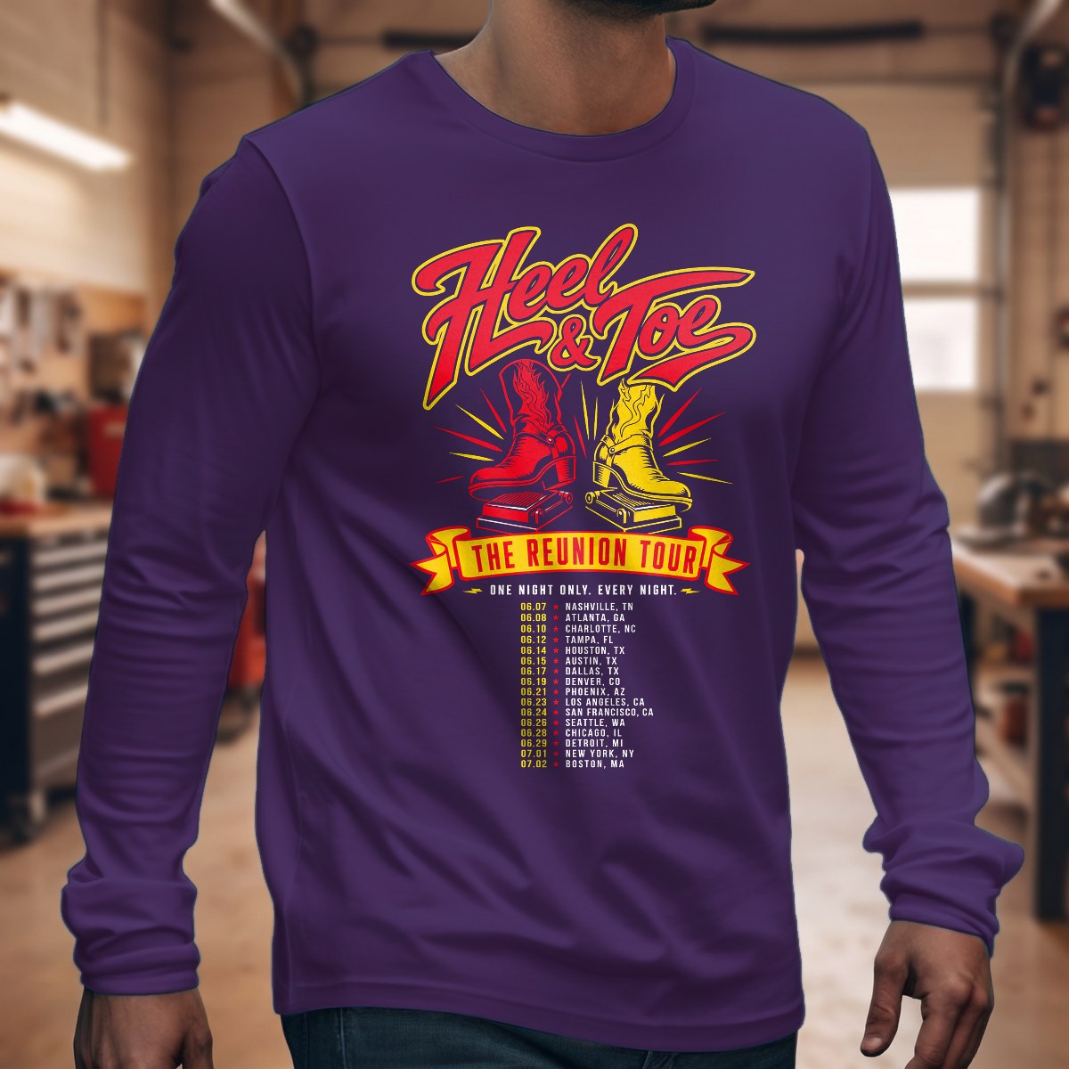 Purple | Front