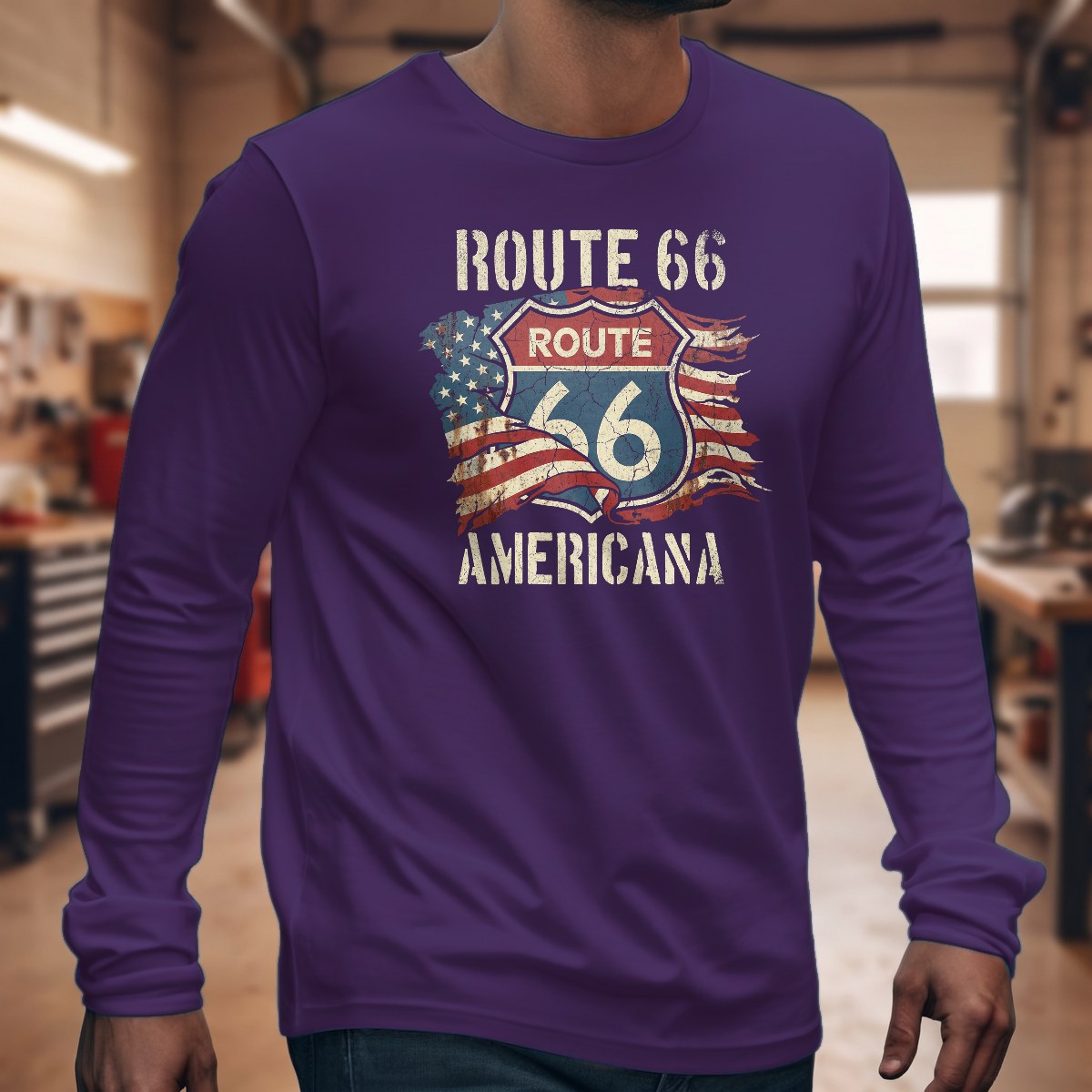 Purple | Front