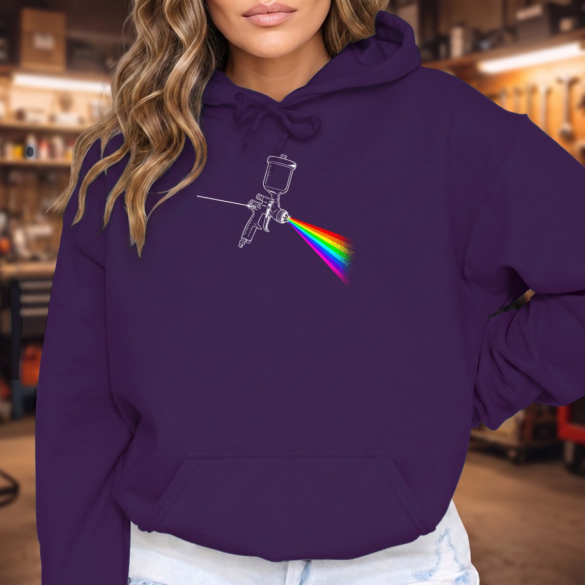 Purple | Front