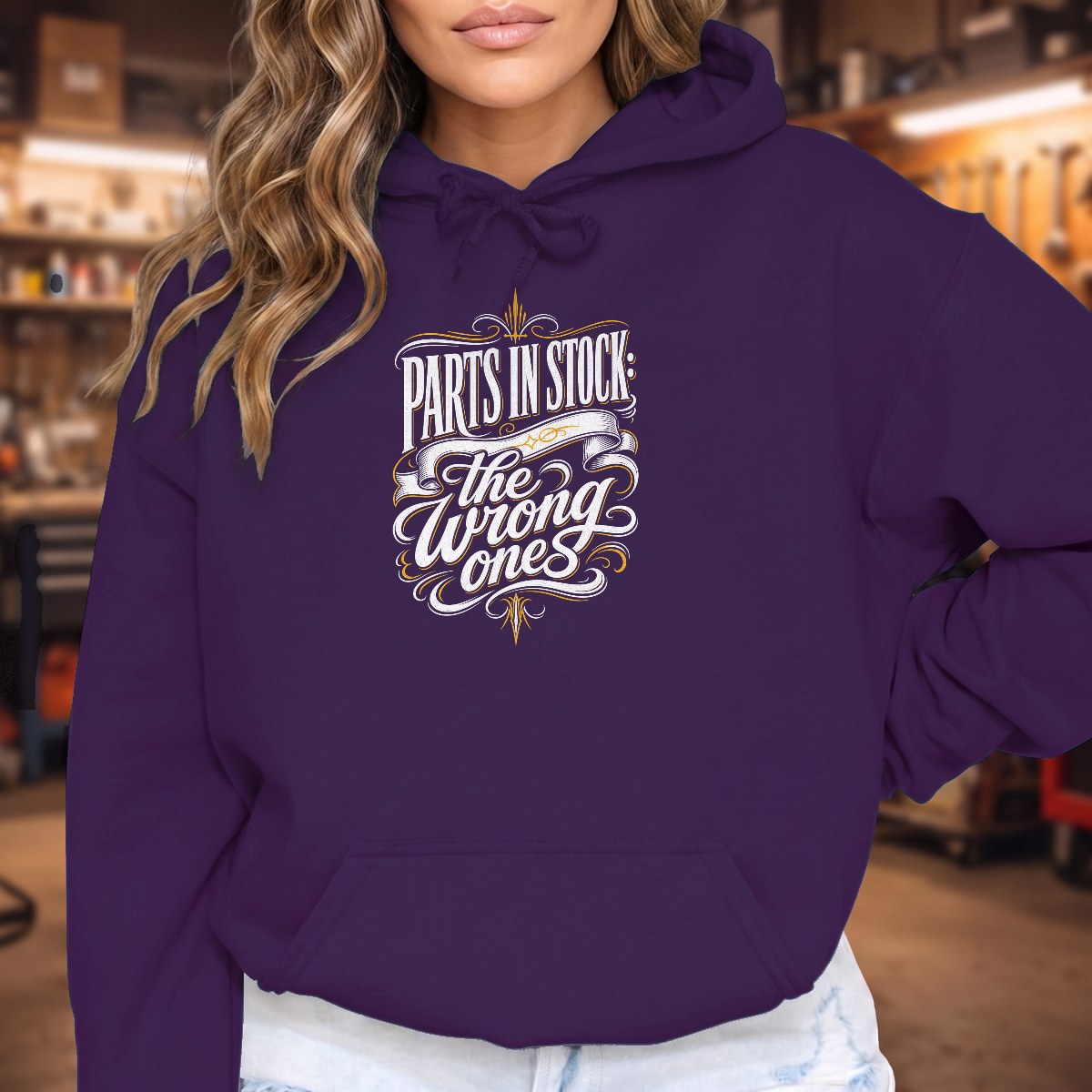 Purple | Front