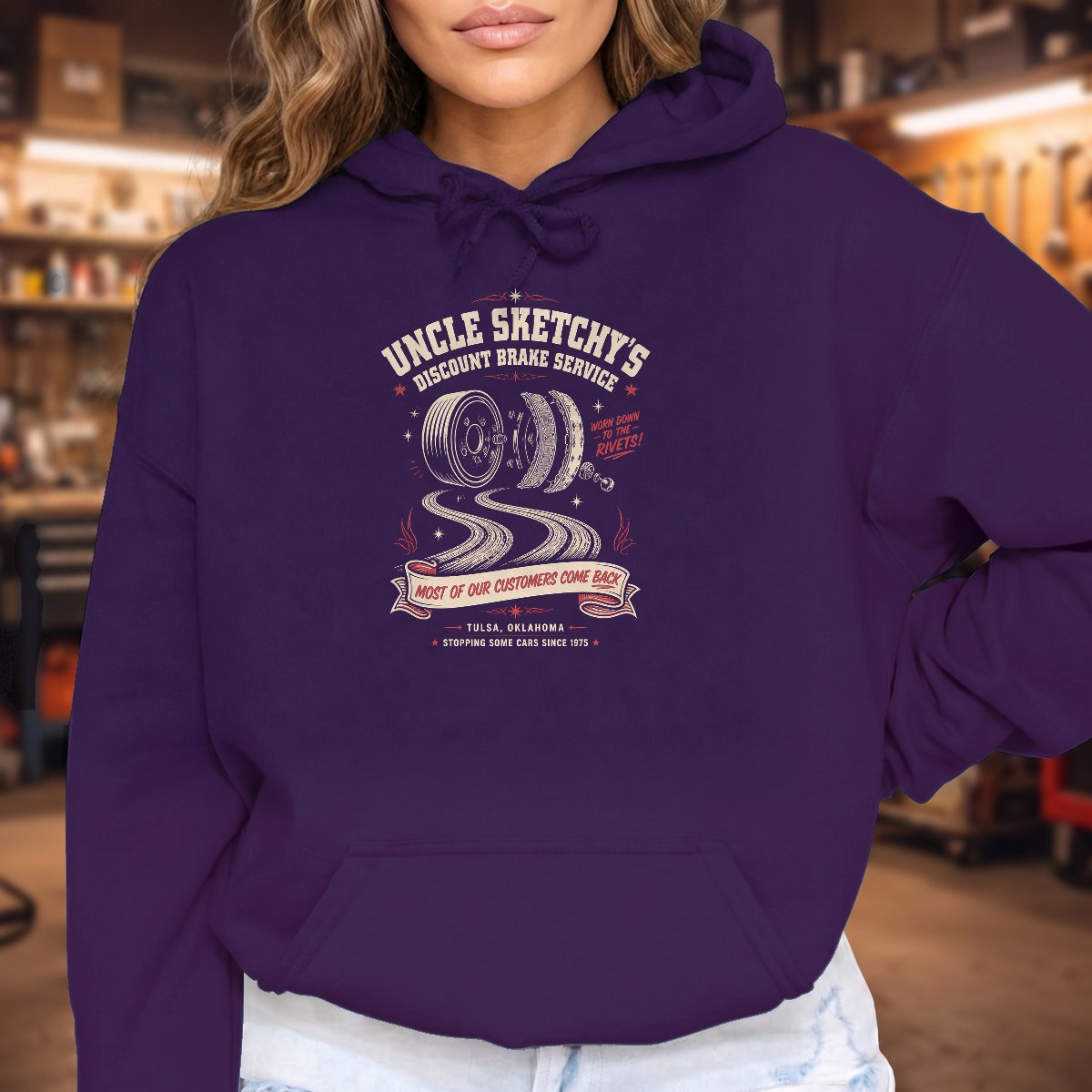 Purple | Front