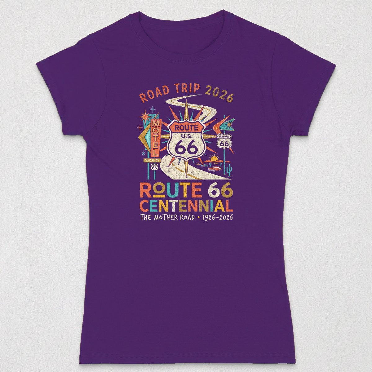 Purple | Front