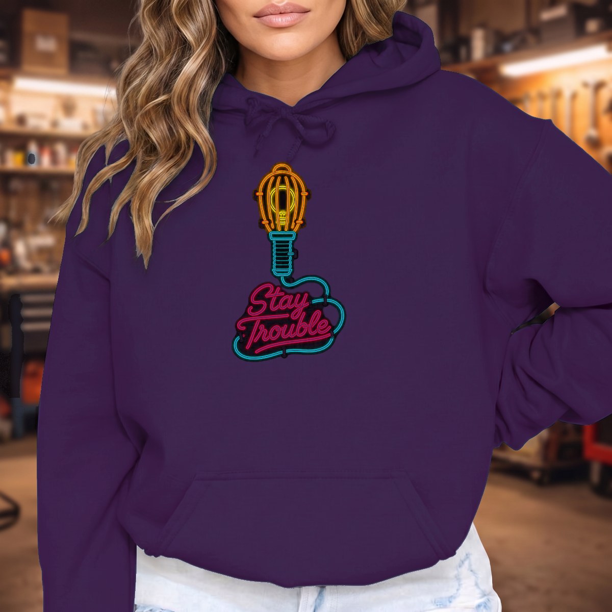 Purple | Front