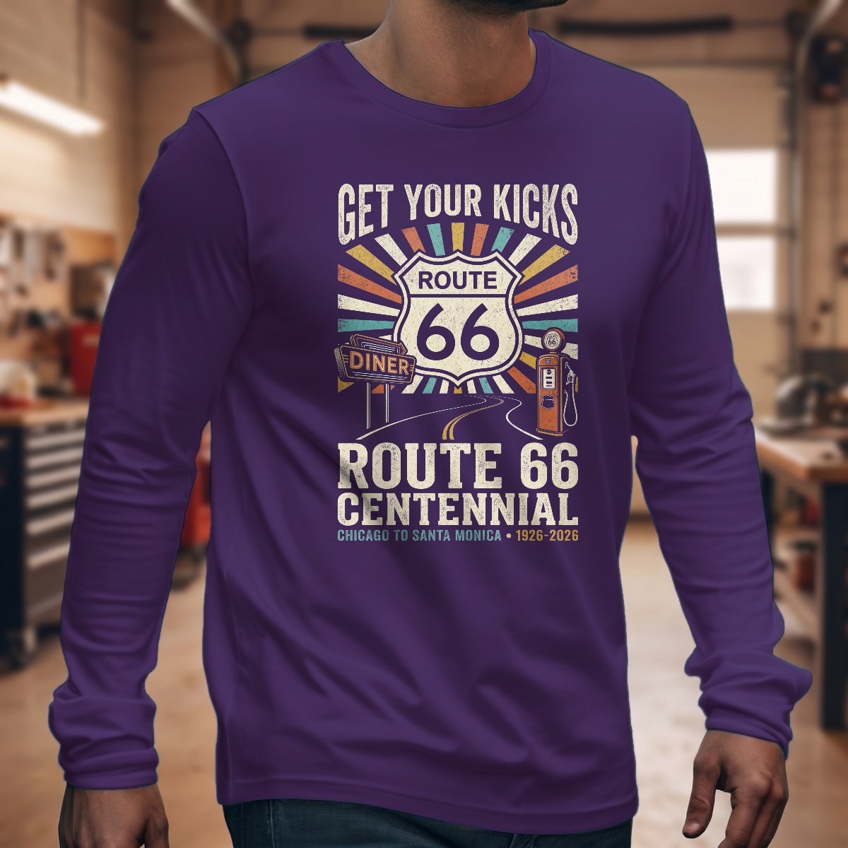 Purple | Front