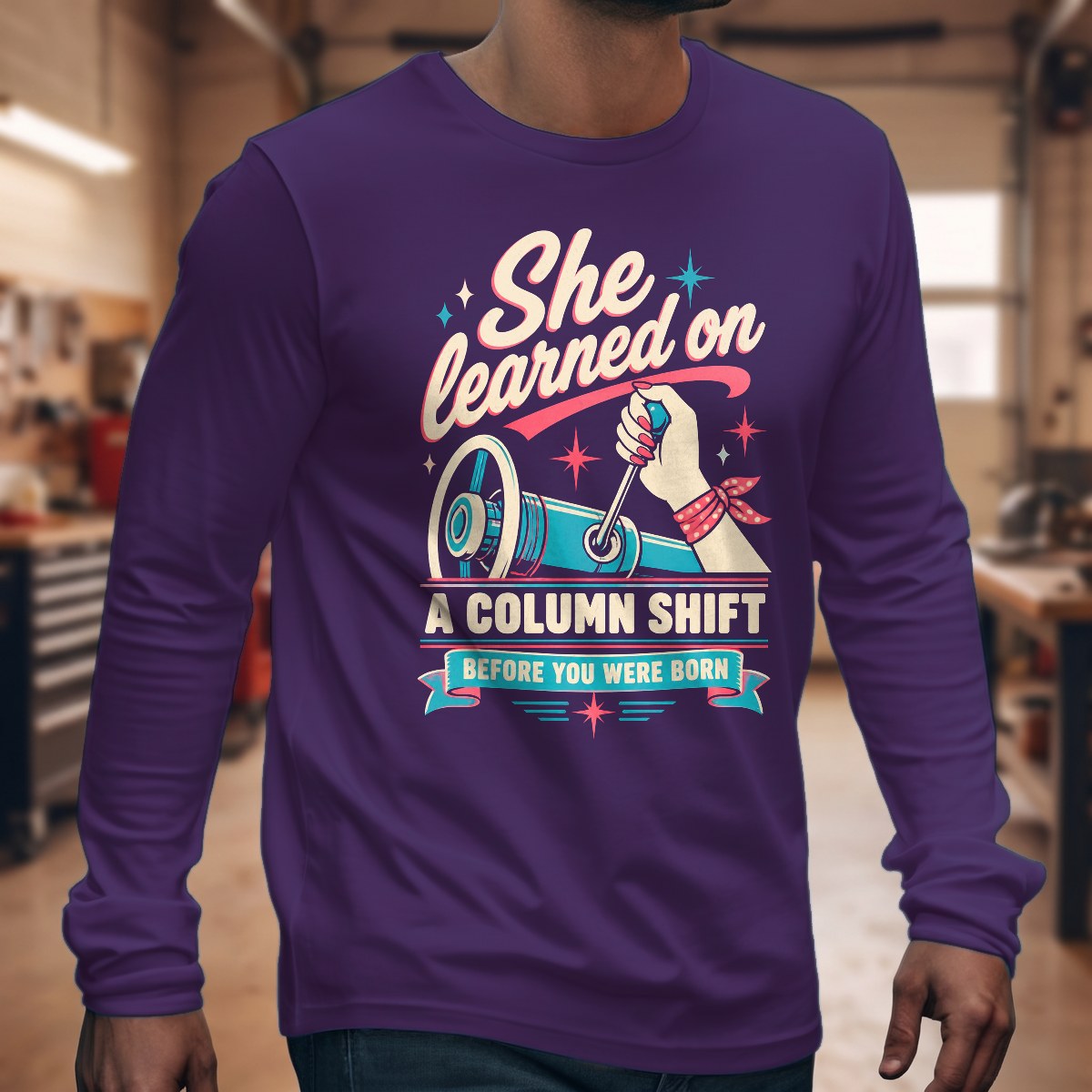 Purple | Front