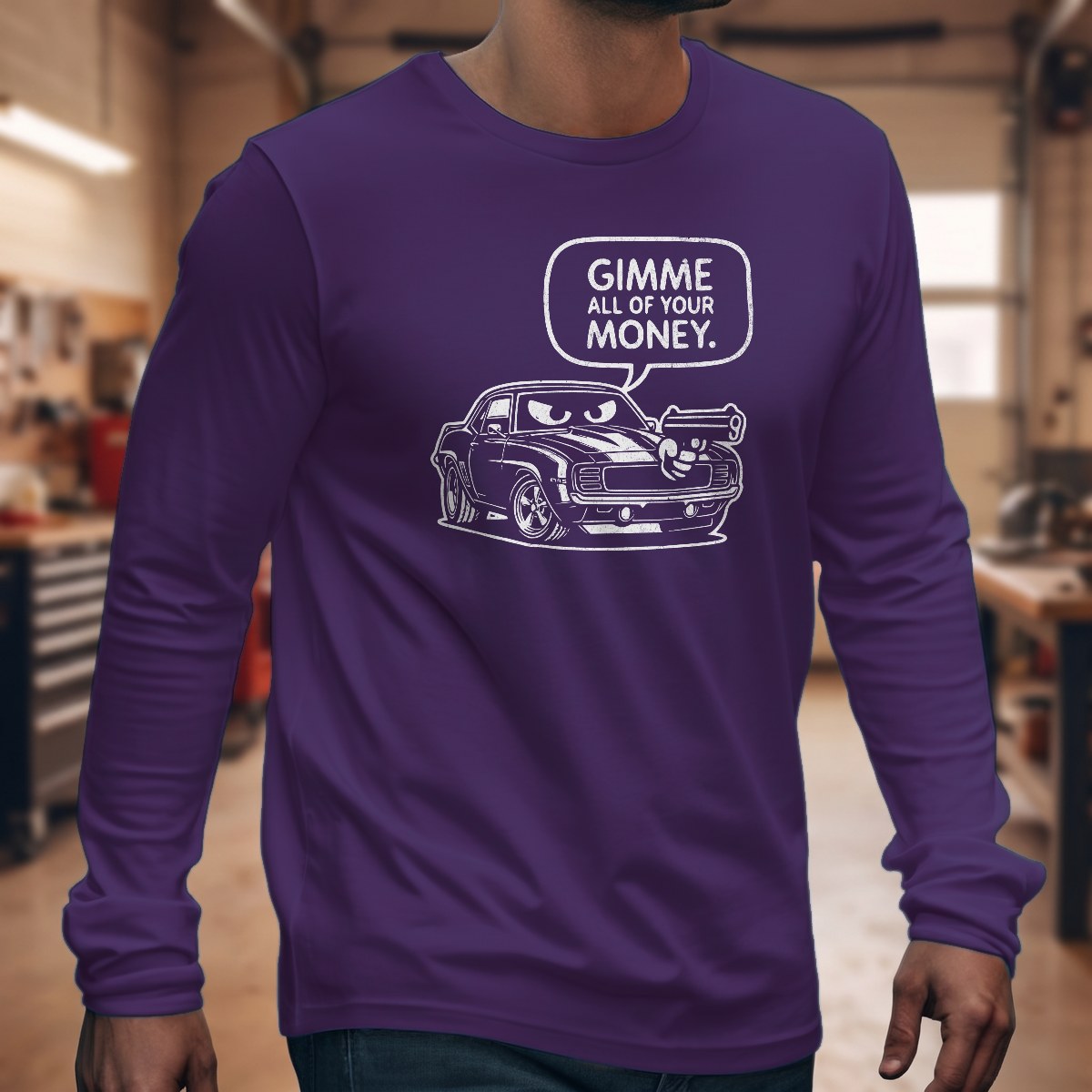 Purple | Front