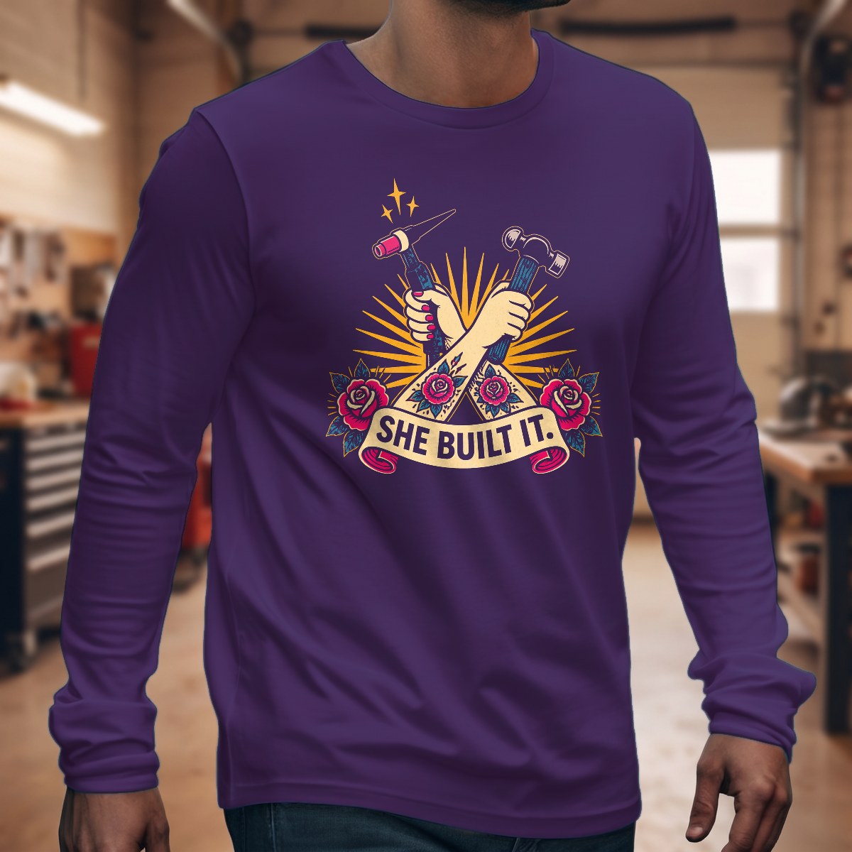 Purple | Front