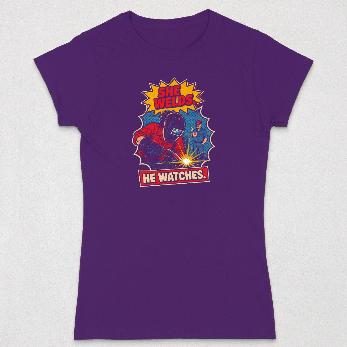 Purple | Front