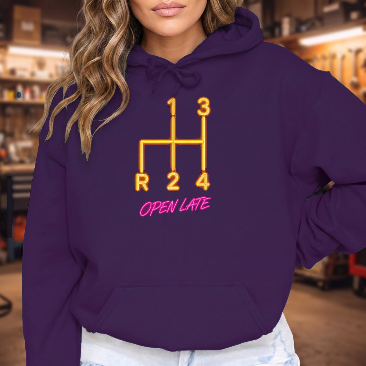 Purple | Front