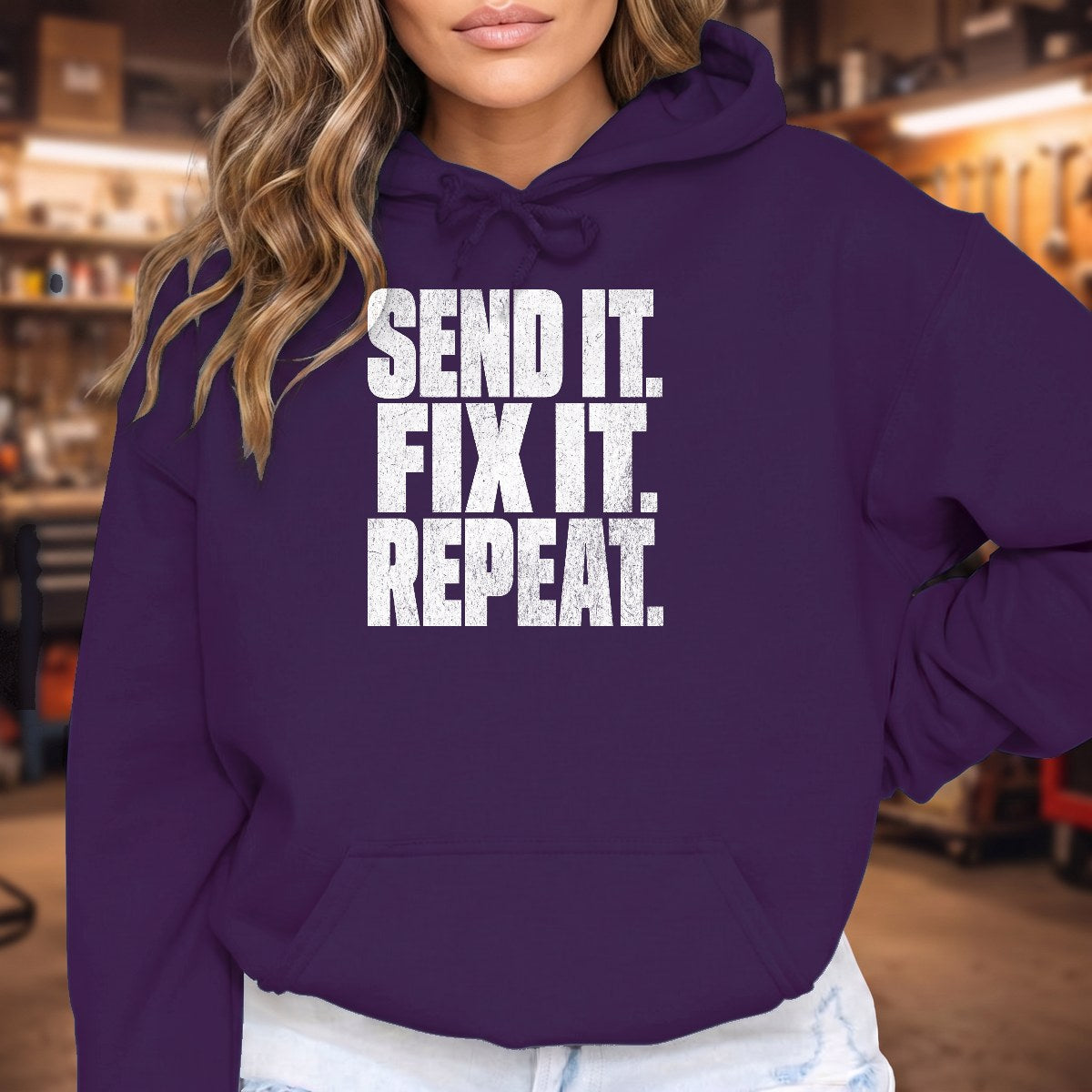 Purple | Front