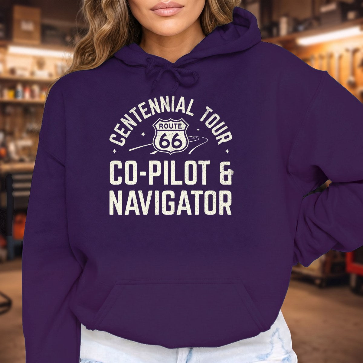 Purple | Front