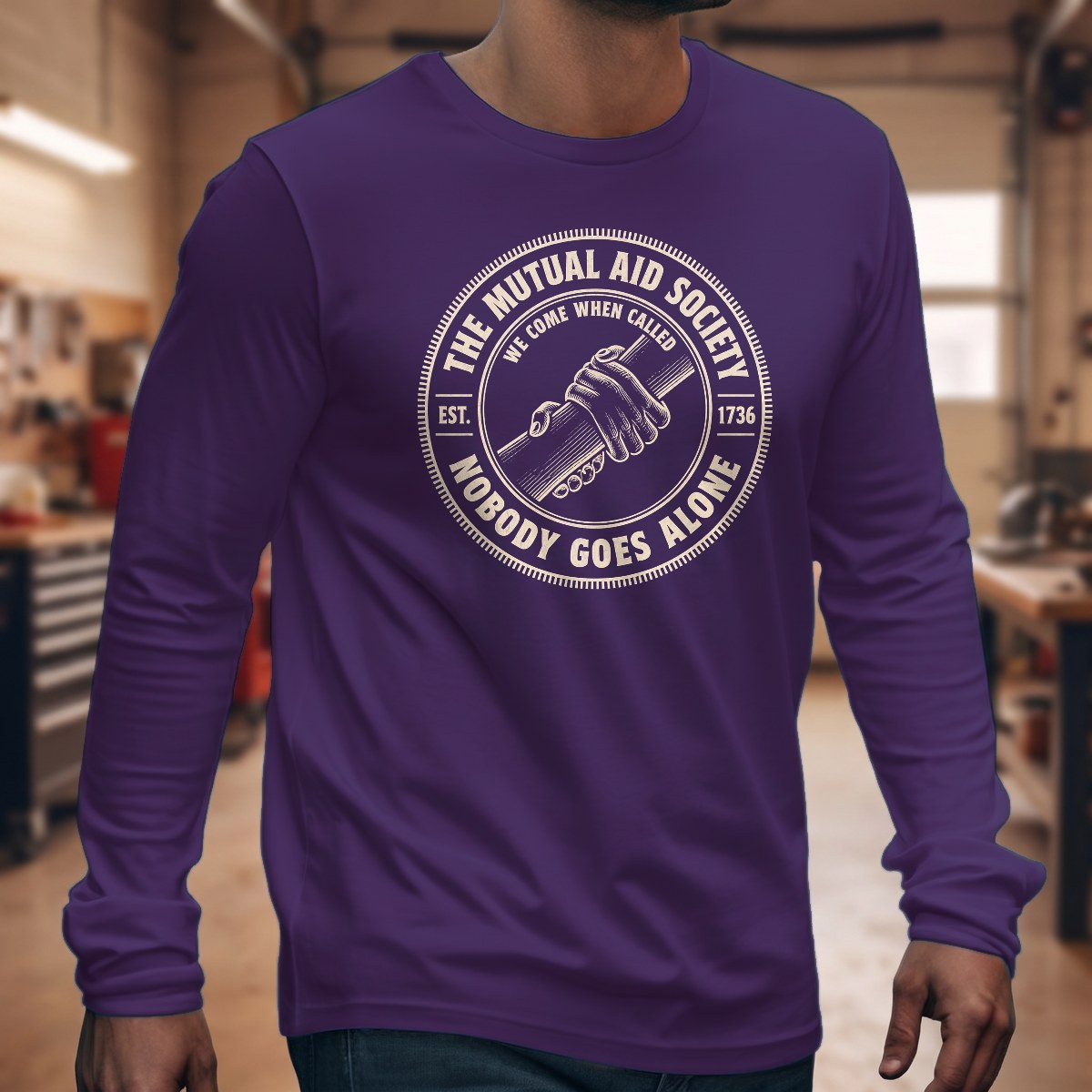 Purple | Front