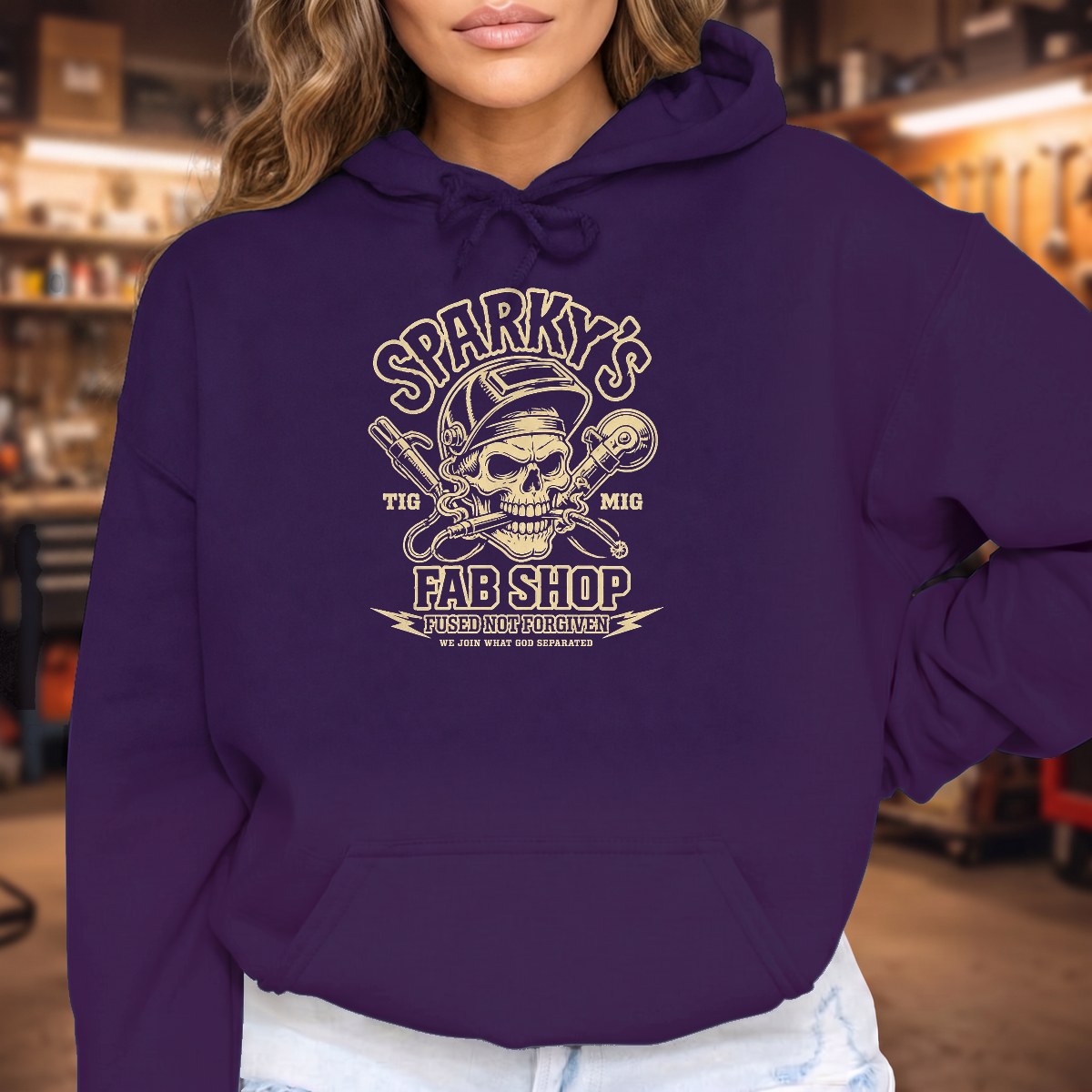 Purple | Front