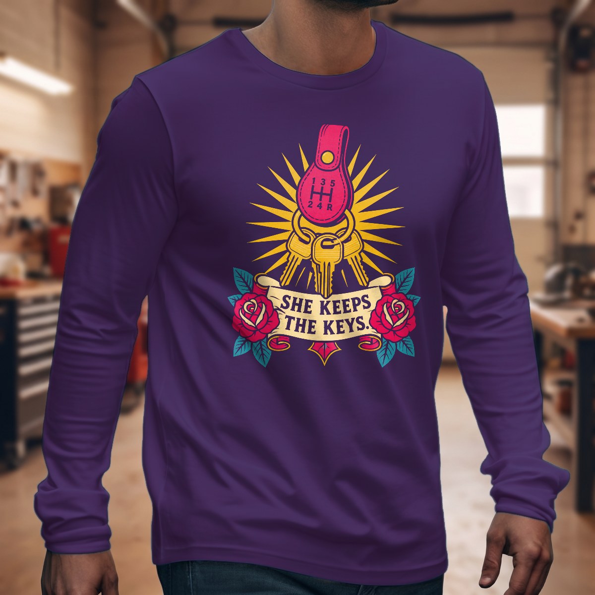 Purple | Front
