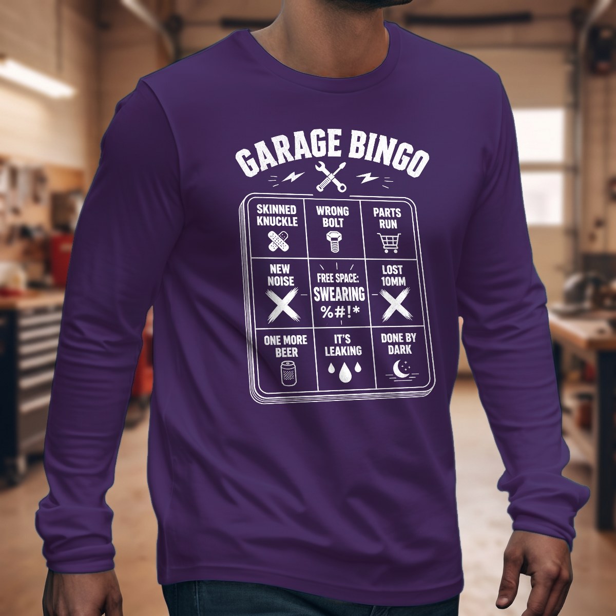 Purple | Front
