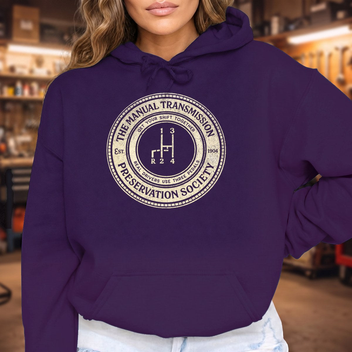 Purple | Front