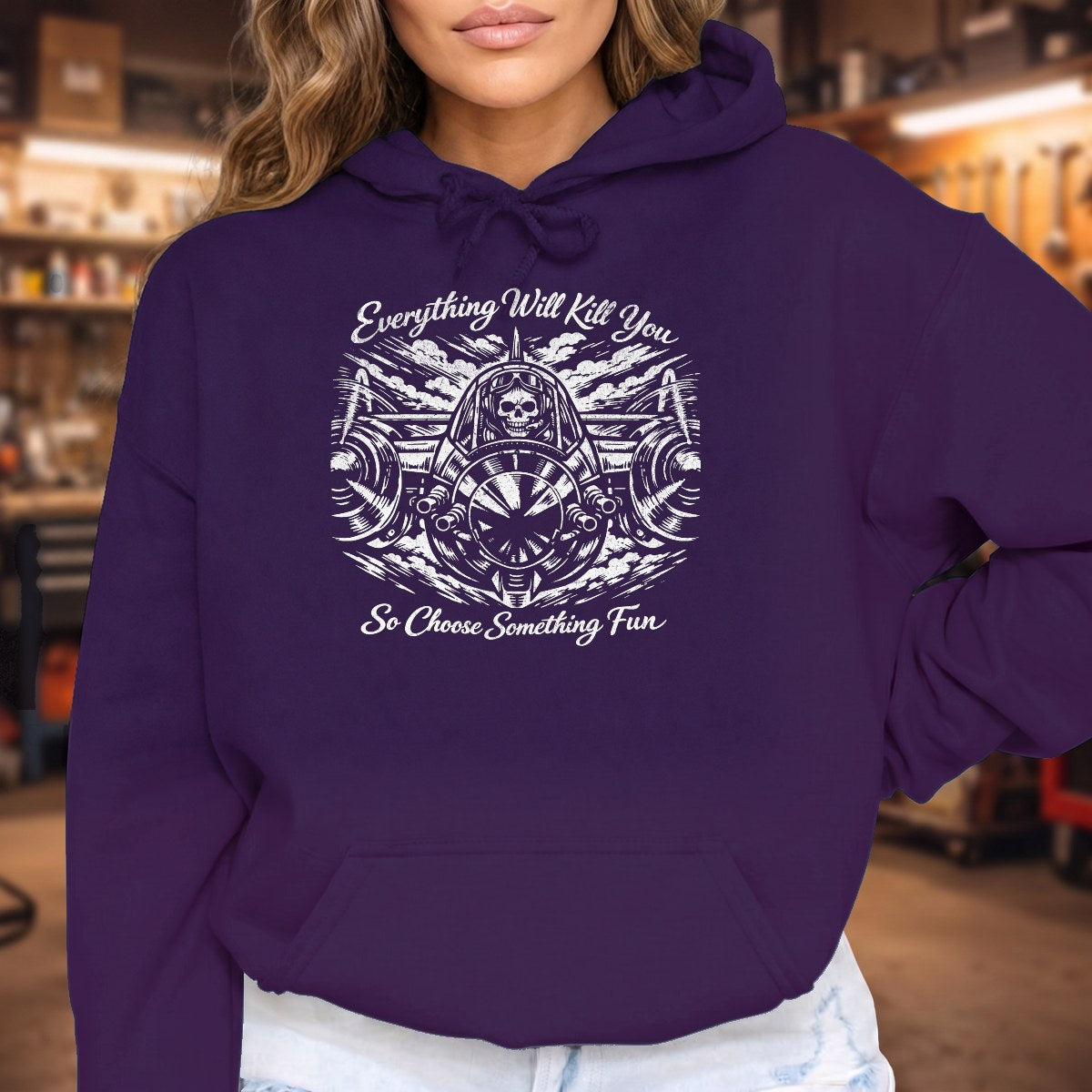 Purple | Front