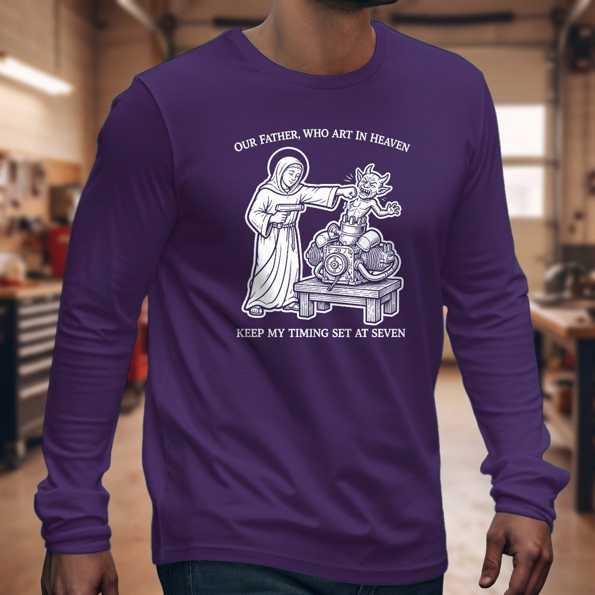 Purple | Front