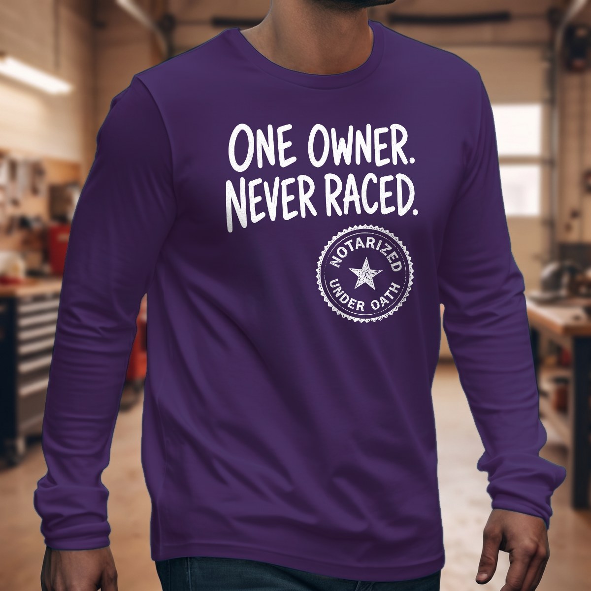 Purple | Front