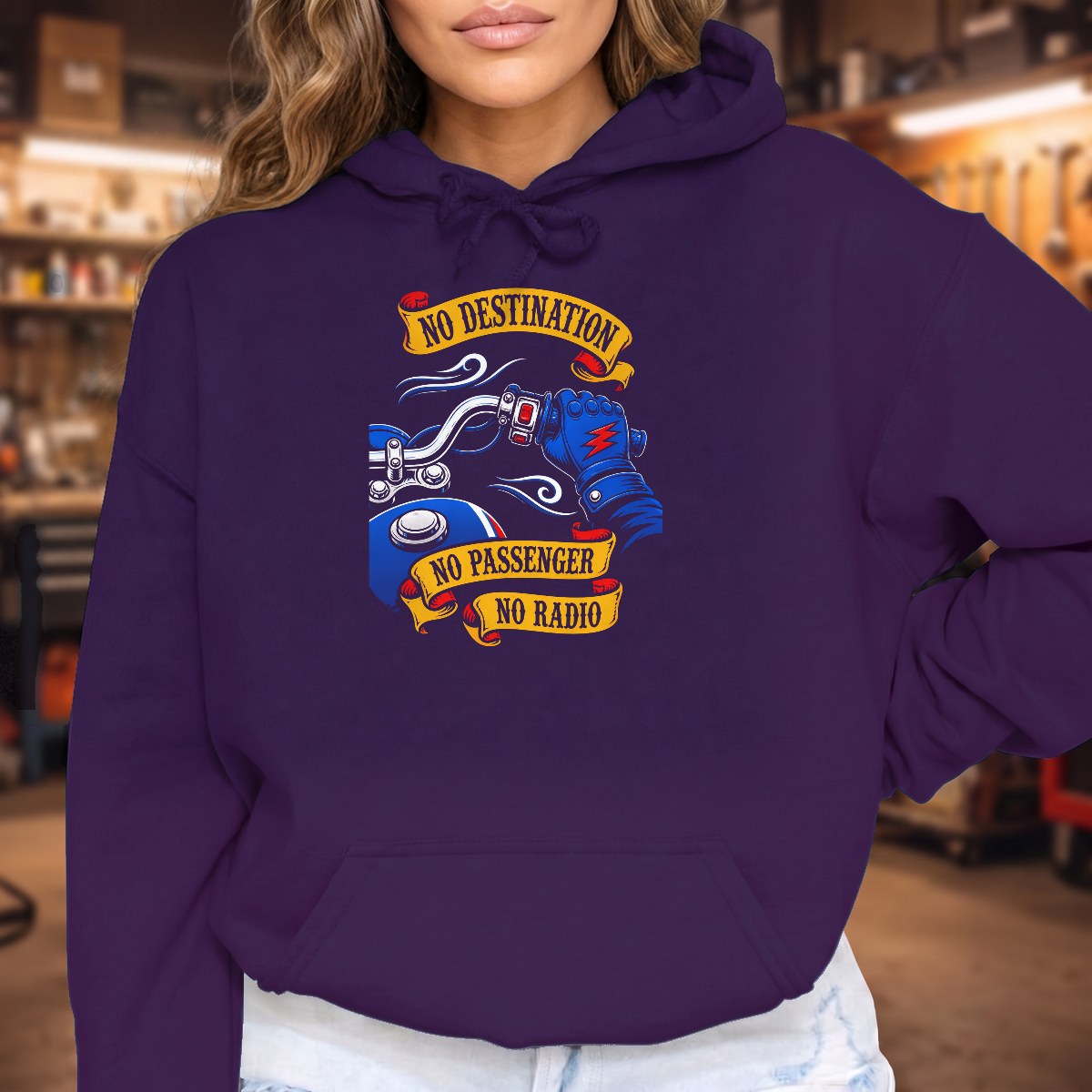 Purple | Front