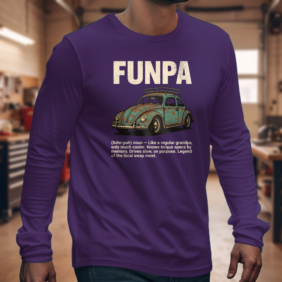 Purple | Front