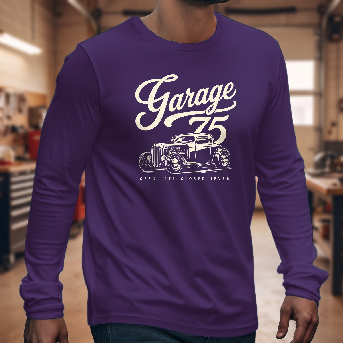 Purple | Front