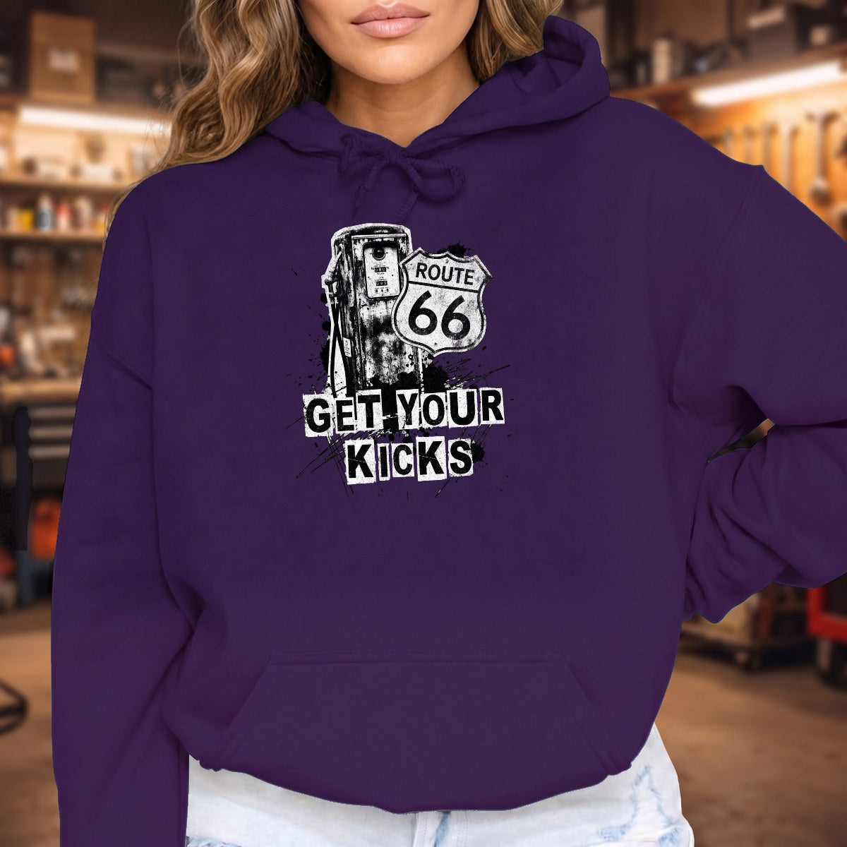 Purple | Front