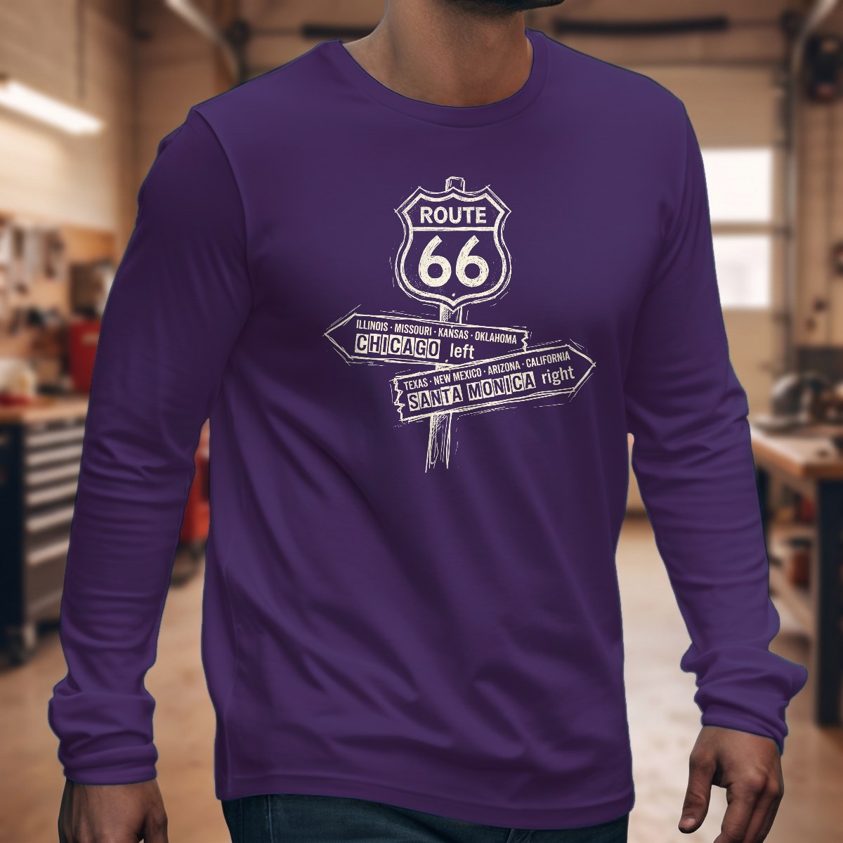 Purple | Front
