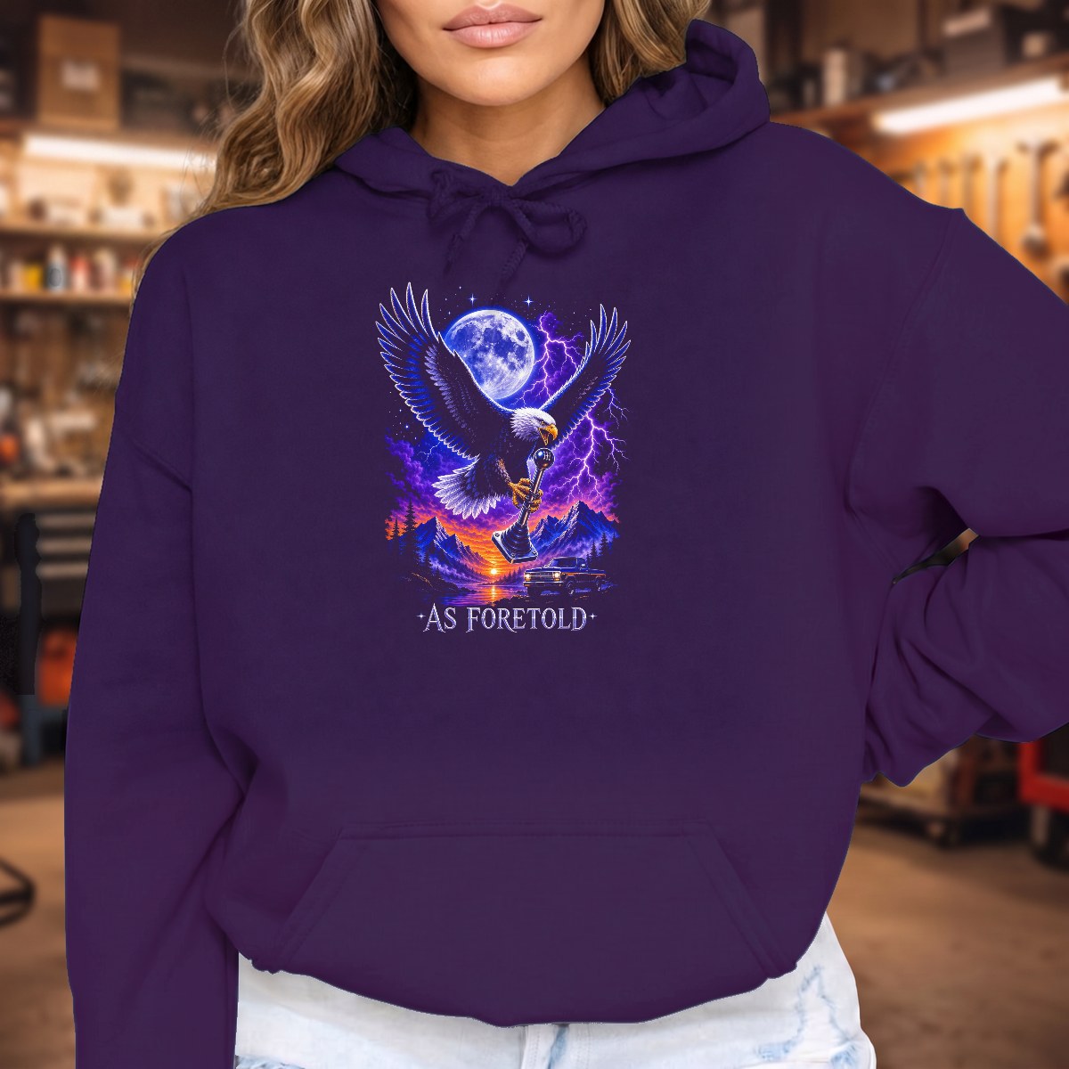 Purple | Front