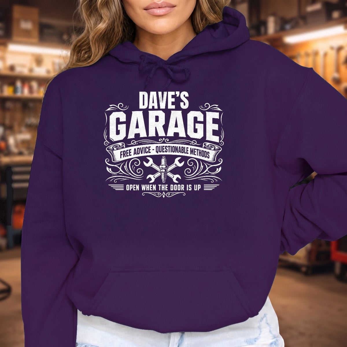 Purple | Front