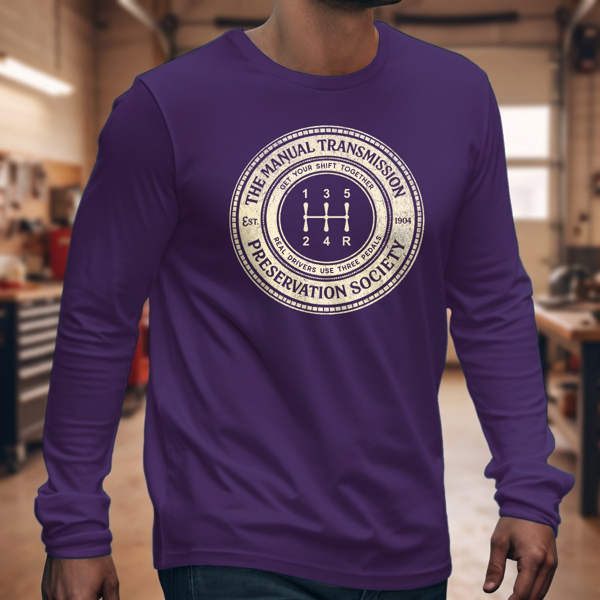 Purple | Front