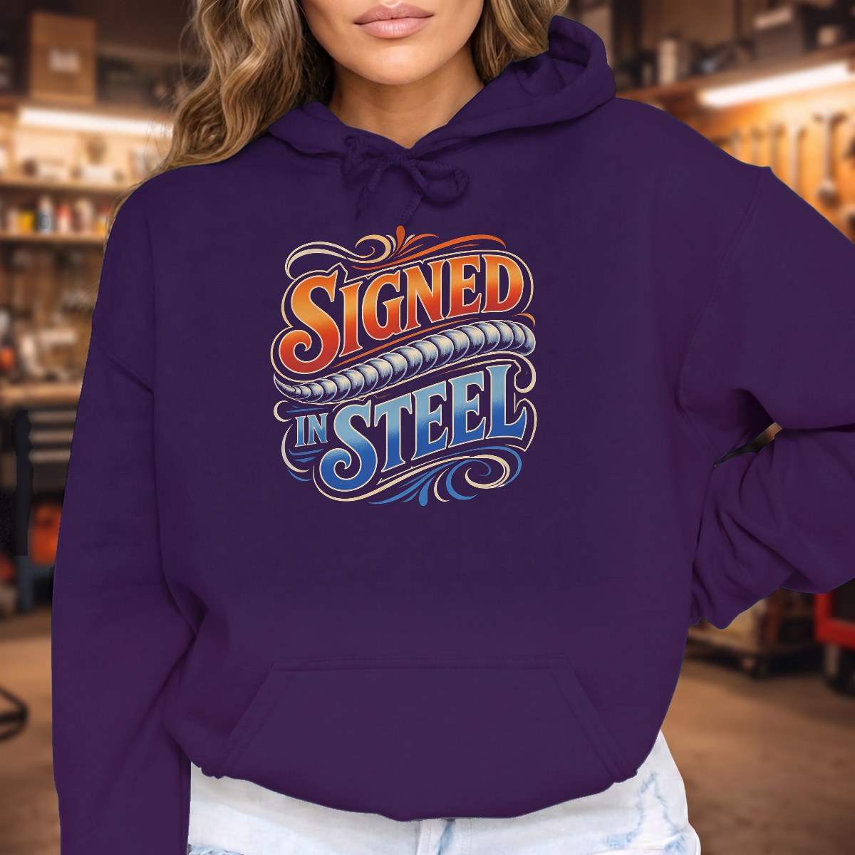 Purple | Front
