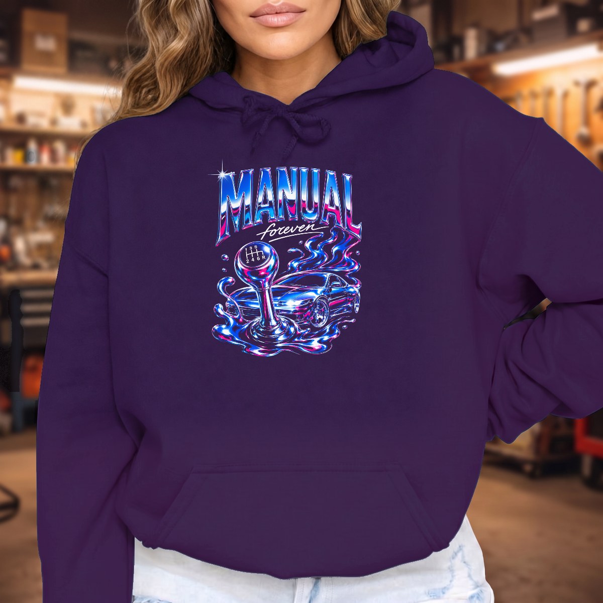 Purple | Front