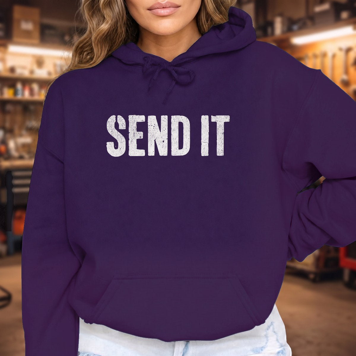 Purple | Front