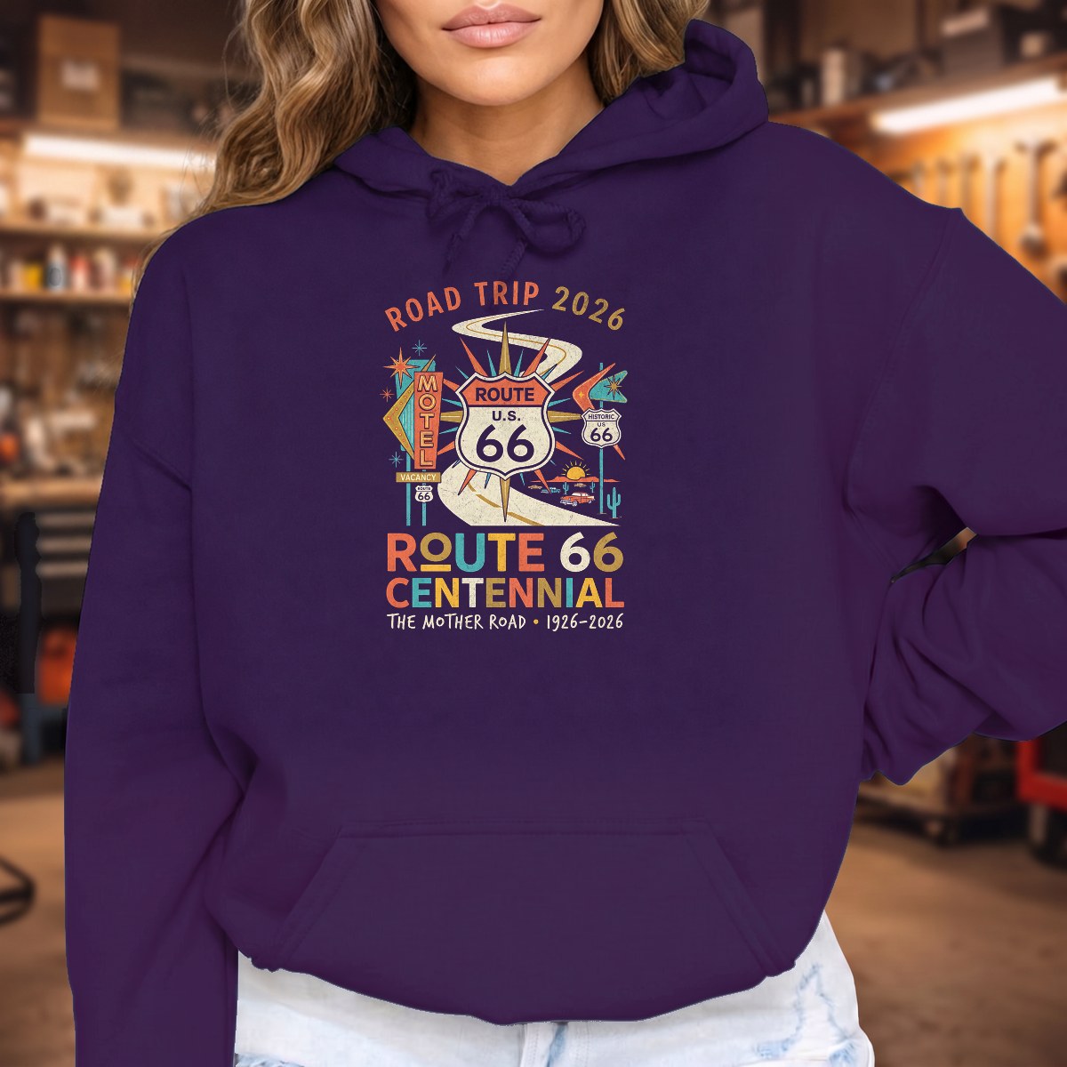 Purple | Front