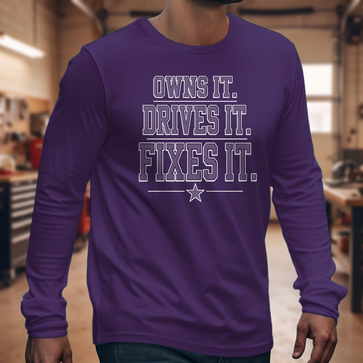 Purple | Front