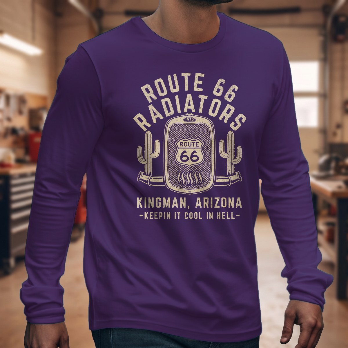 Purple | Front