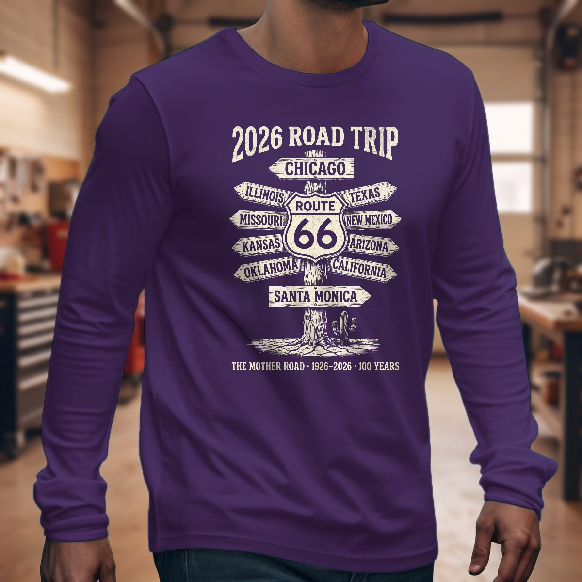 Purple | Front