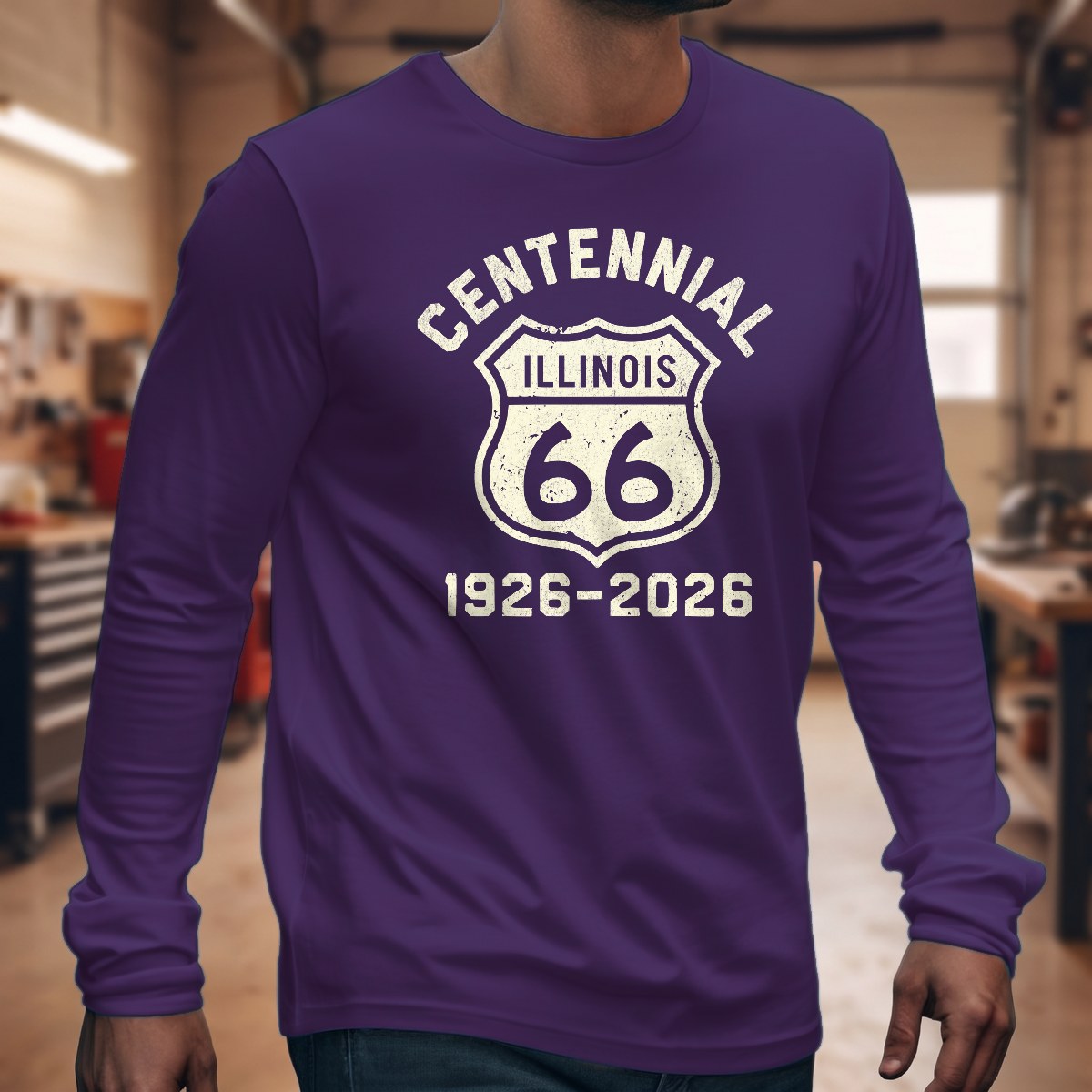 Purple | Front