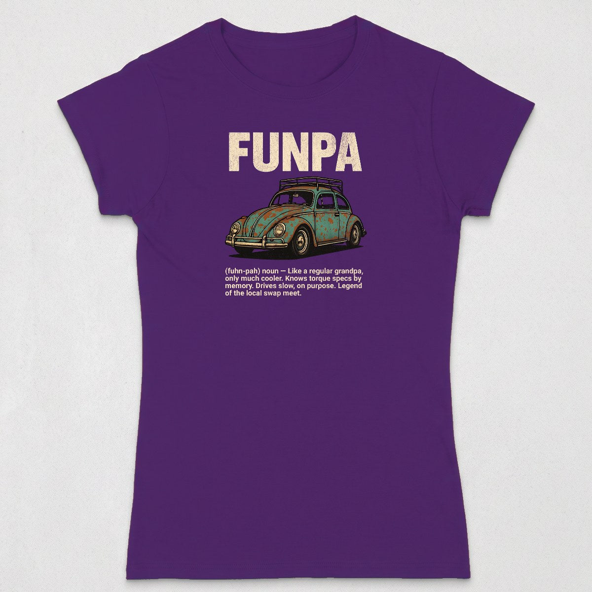 Purple | Front