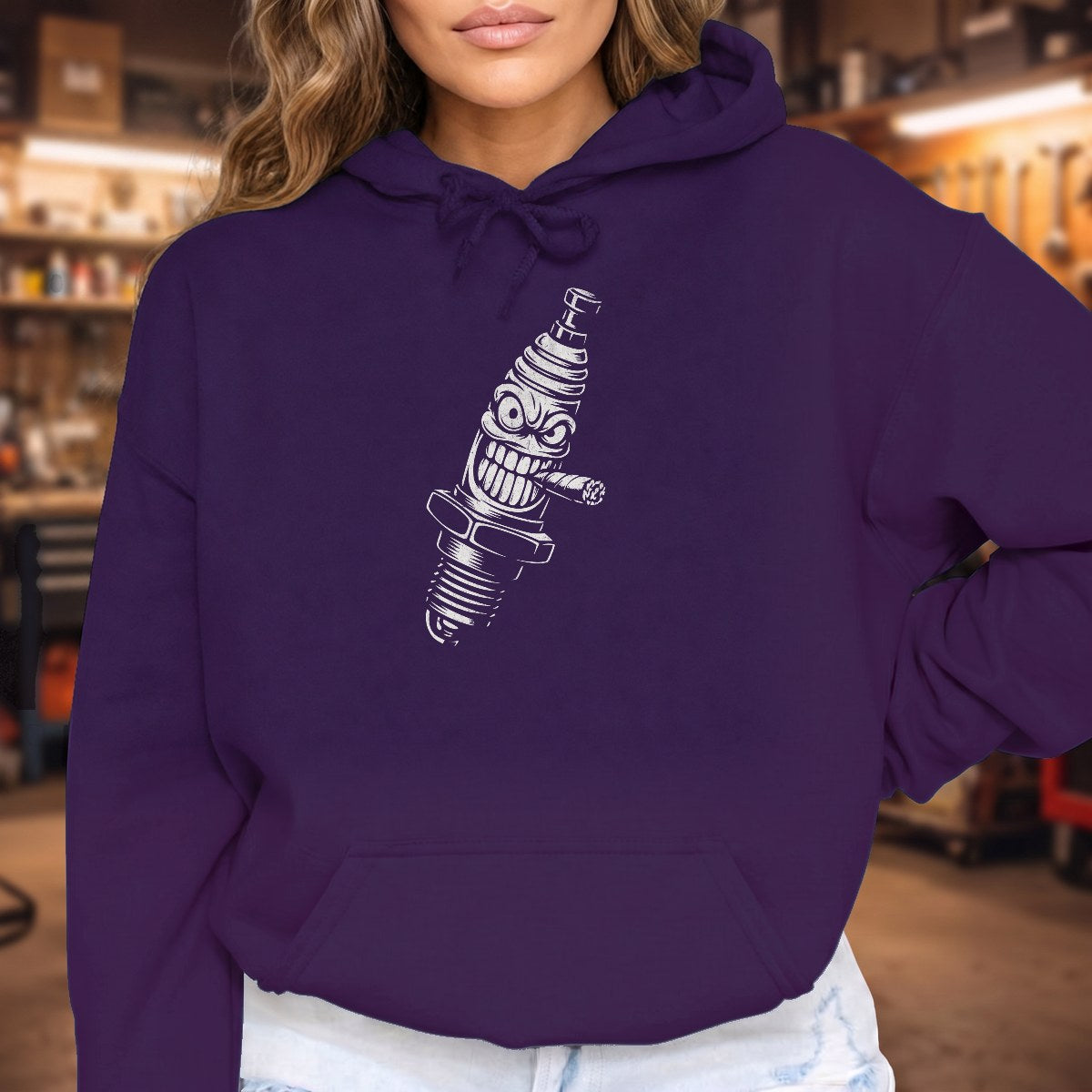 Purple | Front