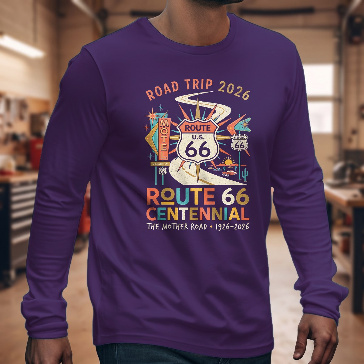 Purple | Front