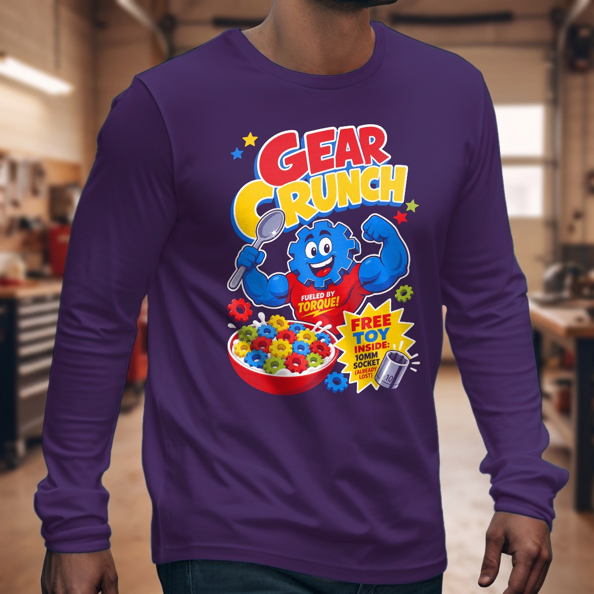 Purple | Front