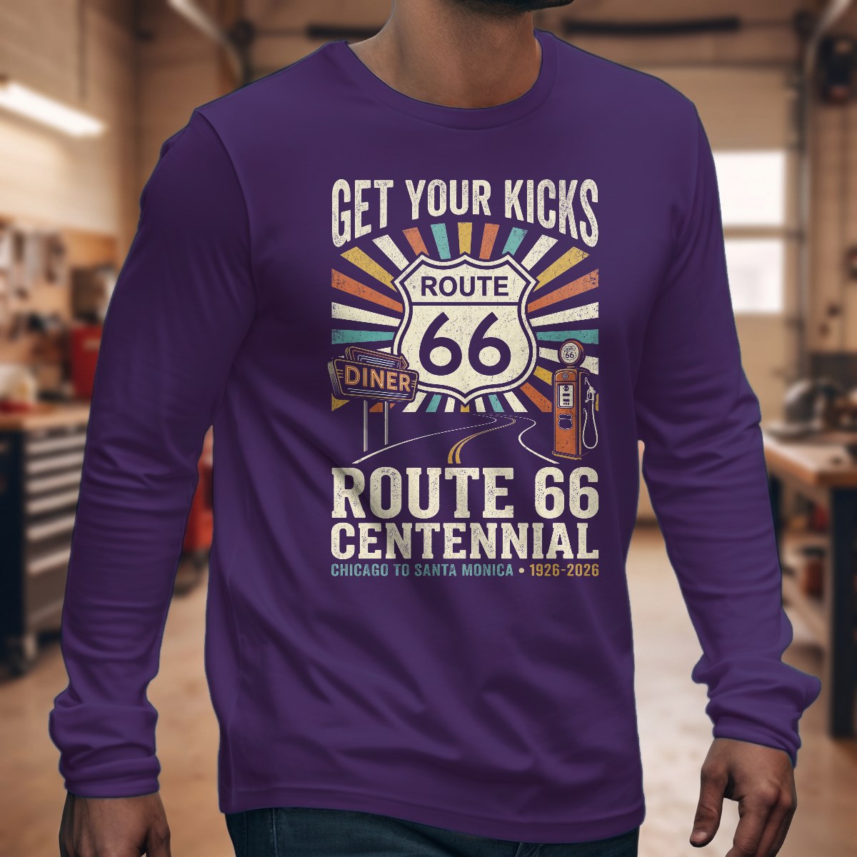 Purple | Front