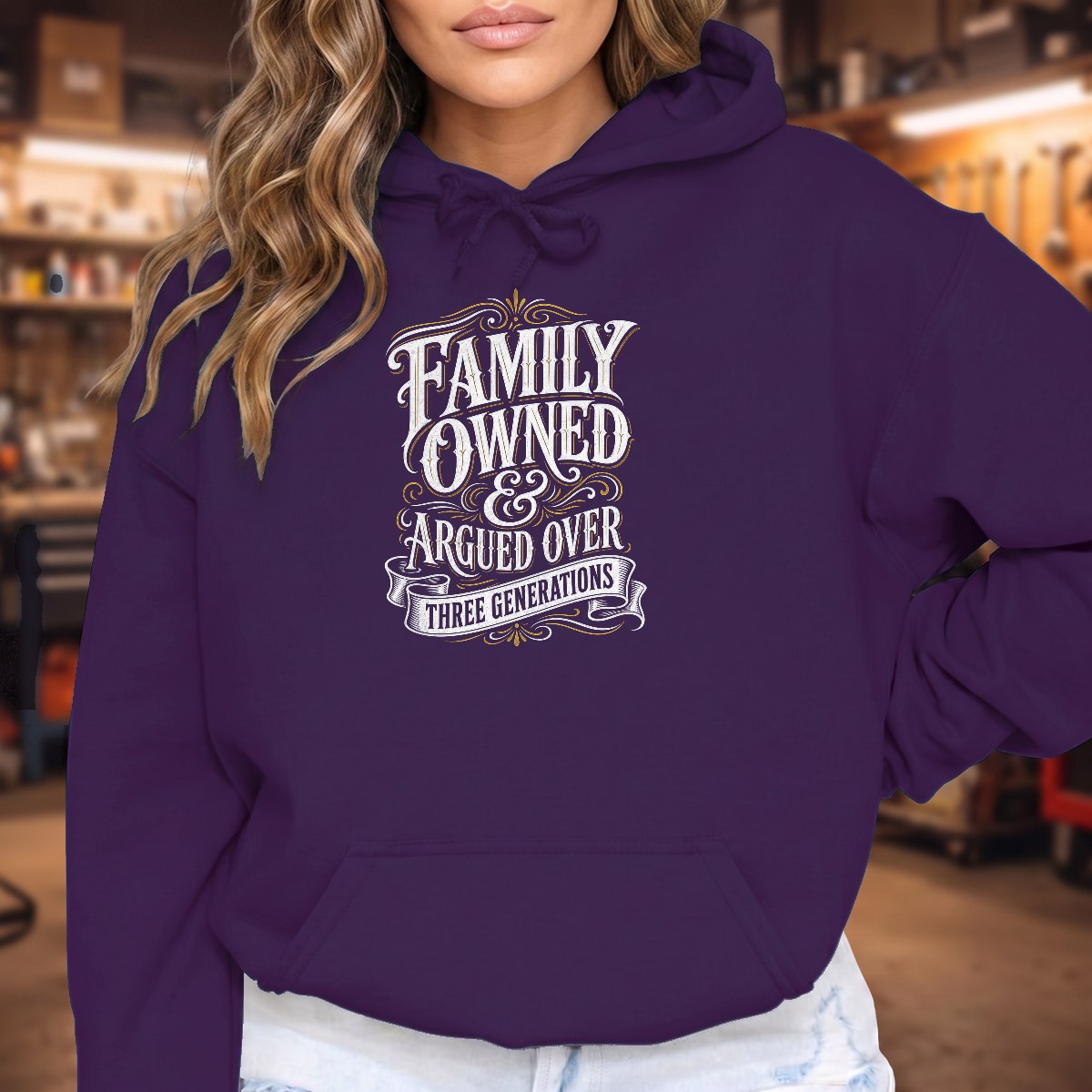 Purple | Front